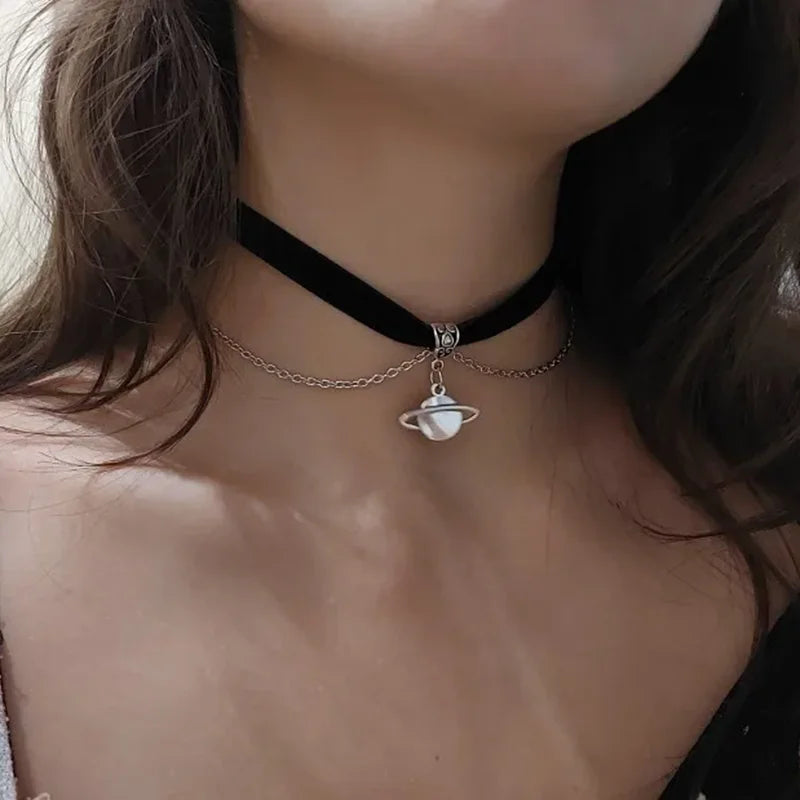 Royal Singh Store - Double Layers Gold Color | Chain Velvet Choker |Trendy Butterfly Short Necklace | More options |