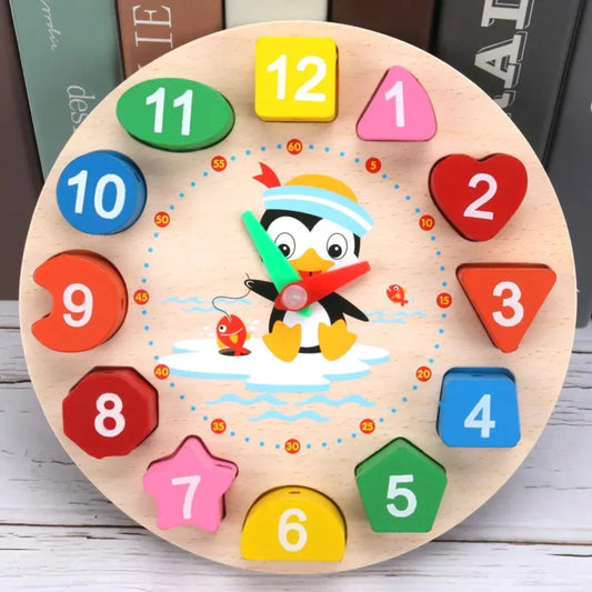 Royal Singh Store - Montessori Children Clock Puzzle Cartoon | More options |